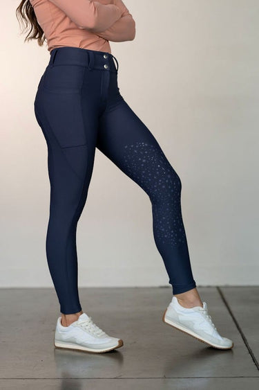Celestial Lux Breeches | Light Navy
