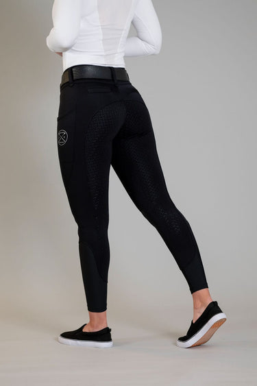 Heavyweight Zip Winter Breeches | Black