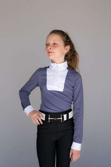 Children's Amelia Show Shirt | Purple