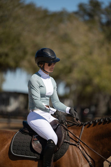Amelia Show Shirt | Beachy Green