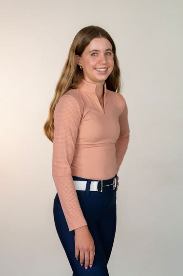 Children's Sara Sun Shirt | Peach