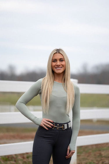Seamless Long Sleeve Top | Mint