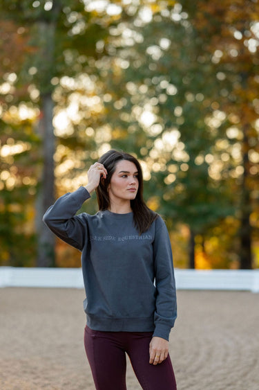 Crew Neck Sweatshirt | Dark Grey