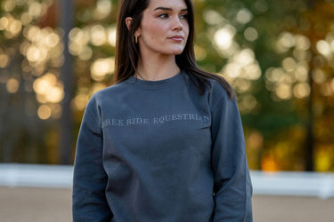 Crew Neck Sweatshirt | Dark Grey