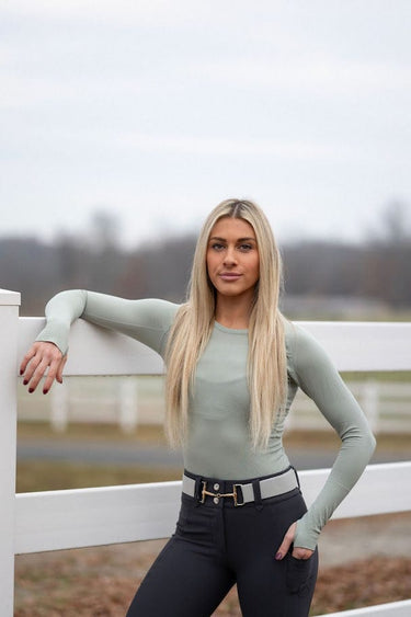 Seamless Long Sleeve Top | Mint