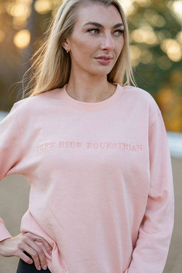 Crew Neck Sweatshirt | Blush