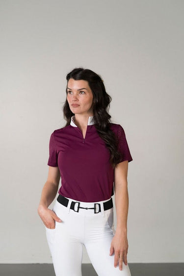 Cassidy Show Shirt | Raspberry
