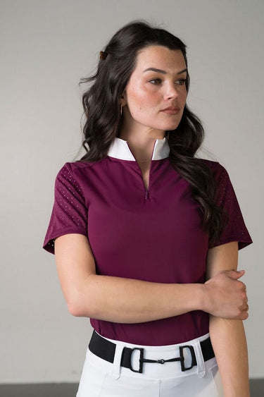 Cassidy Show Shirt | Raspberry