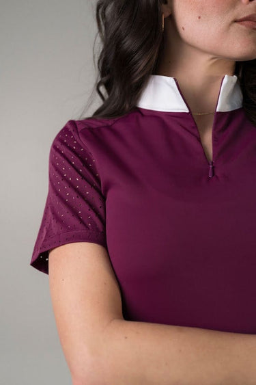 Cassidy Show Shirt | Raspberry