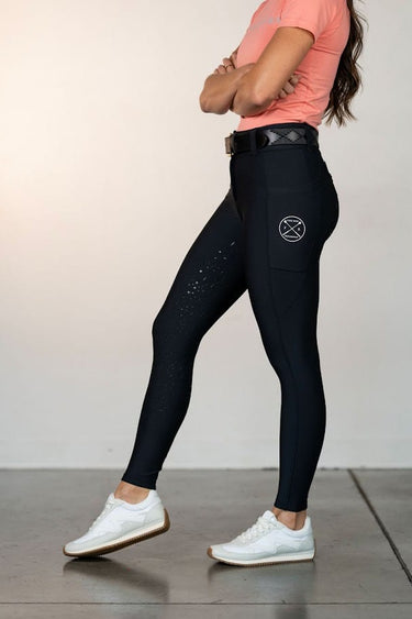 Celestial Lux Breeches | Black