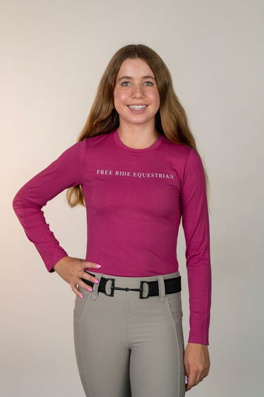 Kid's Bamboo T-Shirt | Berry