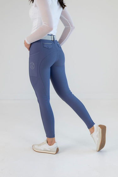 Lux Hybrid Breeches (Pull-On) | Full Seat | Purple
