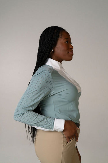 Amelia Show Shirt | Beachy Green