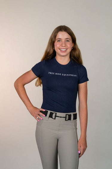Kid's Bamboo T-Shirt | Navy