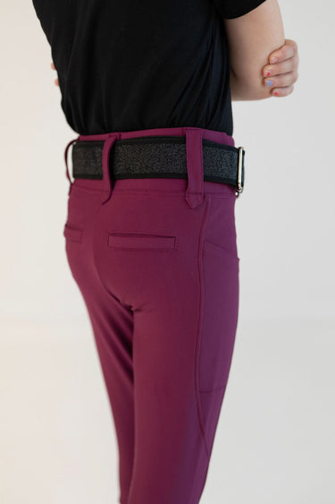 Children's Lux Breeches | Raspberry