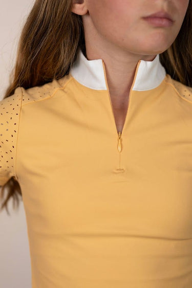Children's Cassidy Show Shirt | Tangerine