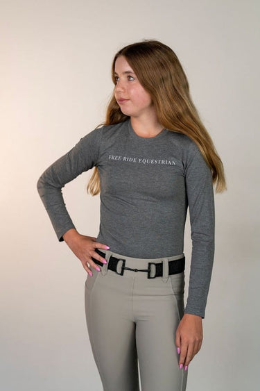 Kid's Bamboo T-Shirt | Grey Melange