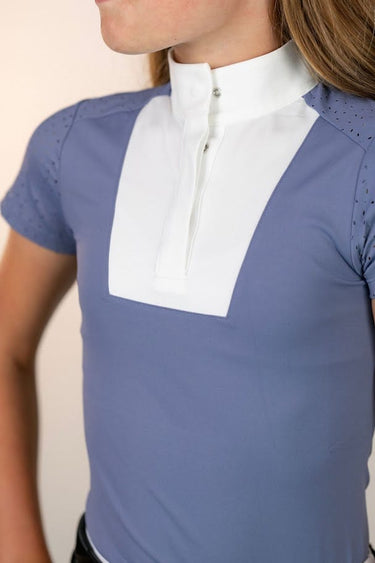 Children's Amelia Show Shirt | French Blue