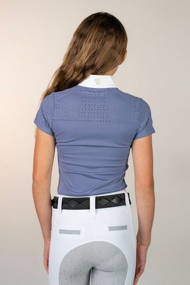Children's Amelia Show Shirt | French Blue