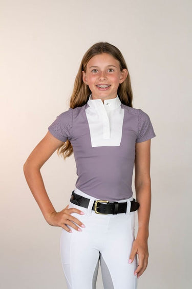 Children's Amelia Show Shirt | Plum
