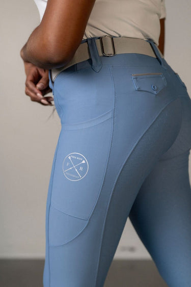 Lux Hybrid Breeches (Pull-On) | Full Seat | Periwinkle