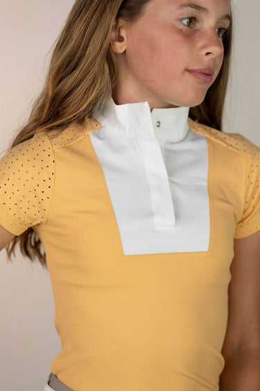 Children's Amelia Show Shirt | Tangerine