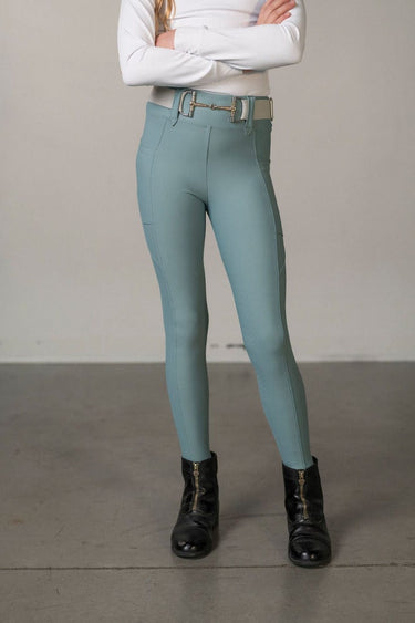 Children's Lux Breeches | Beachy Green
