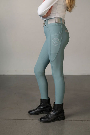 Children's Lux Breeches | Beachy Green