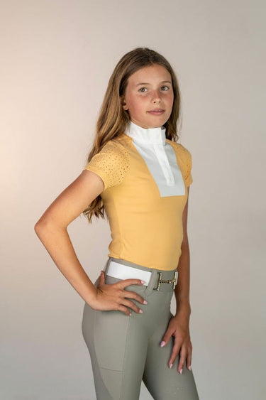 Children's Amelia Show Shirt | Tangerine