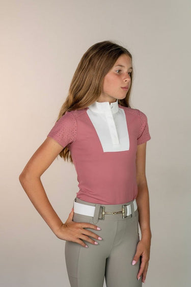 Children's Amelia Show Shirt | Coral