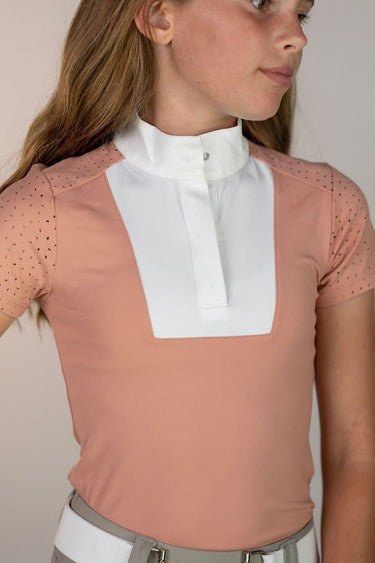 Children's Amelia Show Shirt | Peach