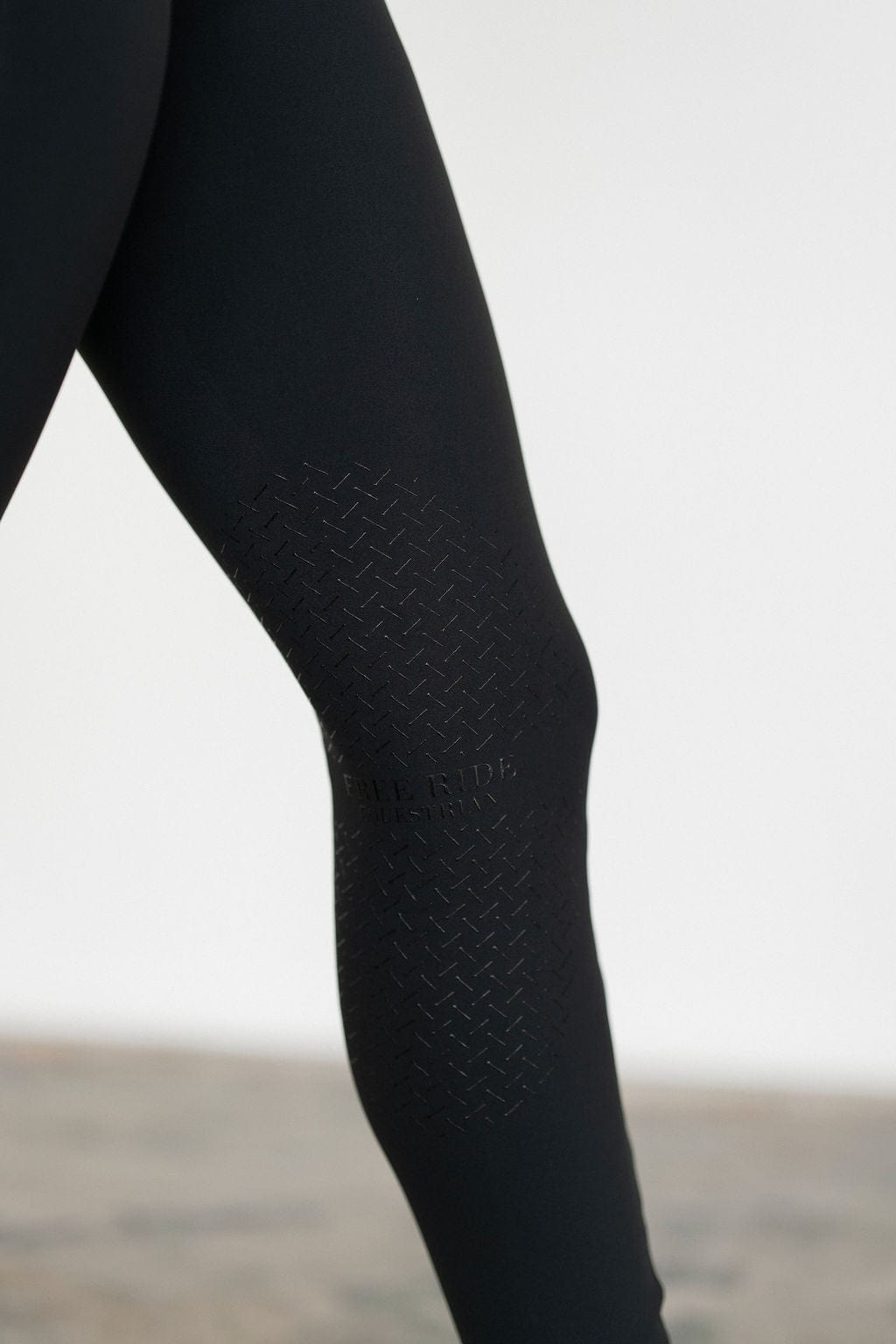 Black Midweight Winter Leggings | Full Seat or Knee Patch