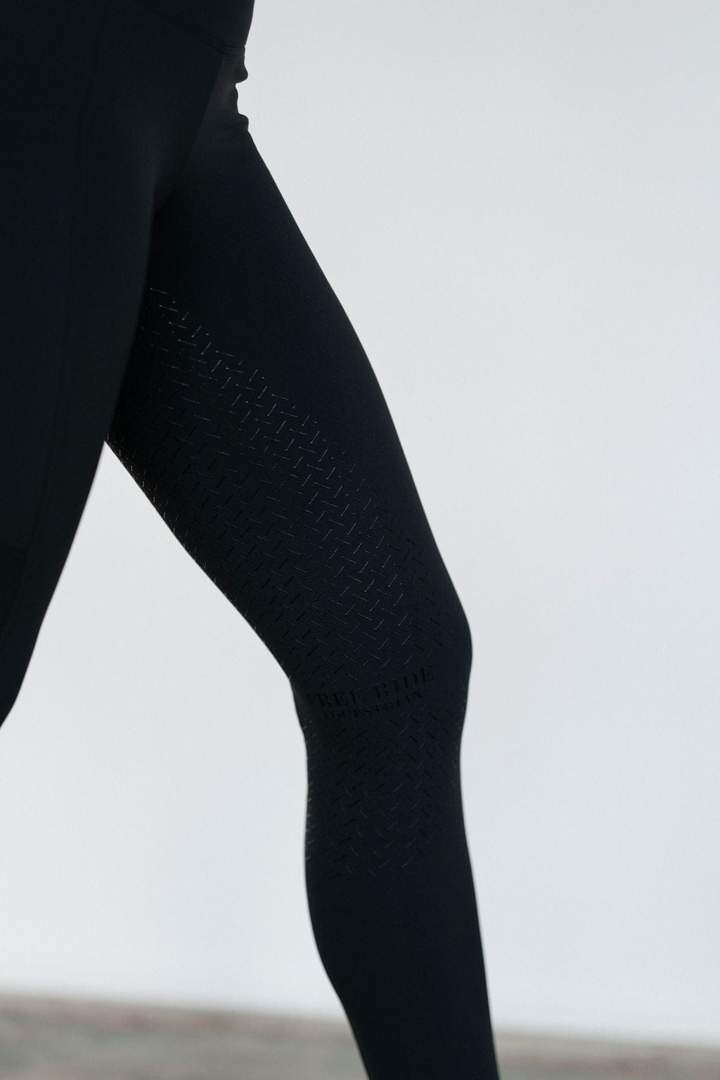 Black Midweight Winter Leggings | Full Seat or Knee Patch