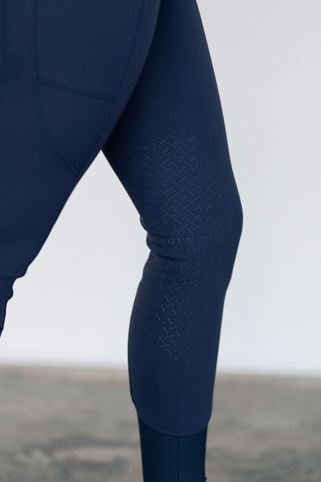 Navy Heavyweight Winter Breeches | Full Seat or Knee Patch (Zip-Up)