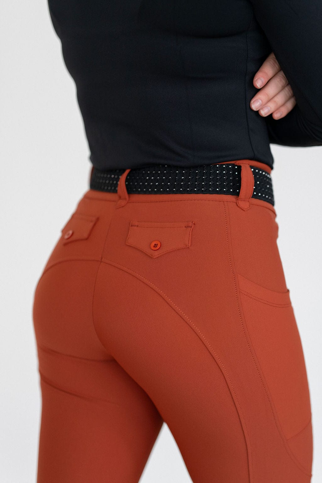 Rust Lux | Full Seat or Knee Patch Breech (Zip-Up)