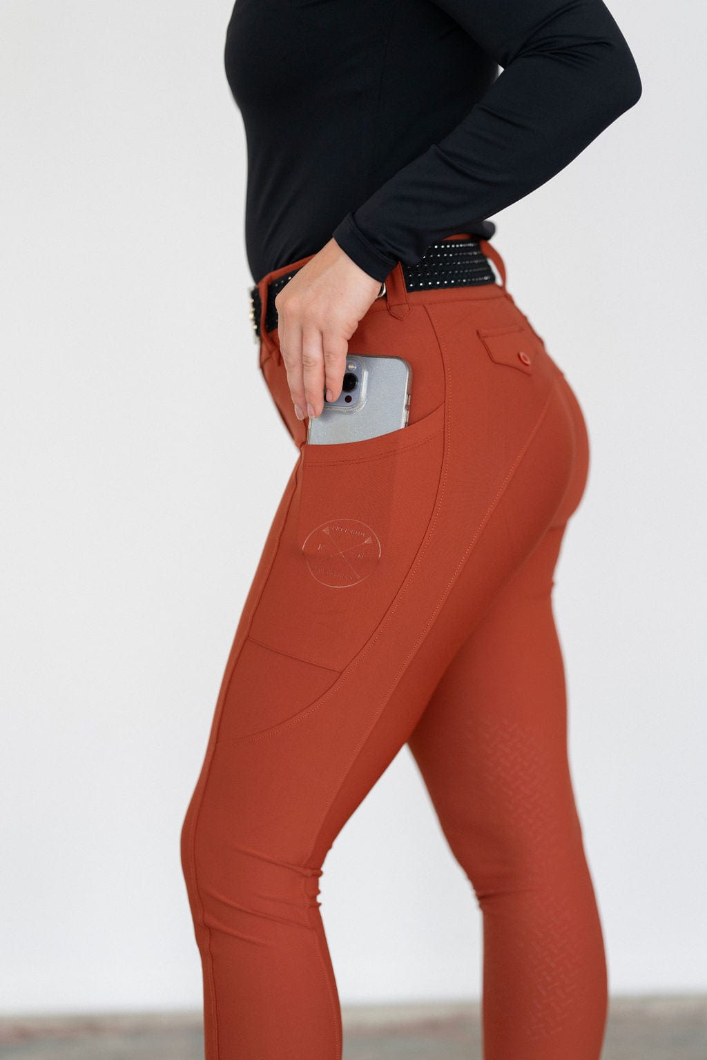 Rust Lux | Full Seat or Knee Patch Breech (Zip-Up)