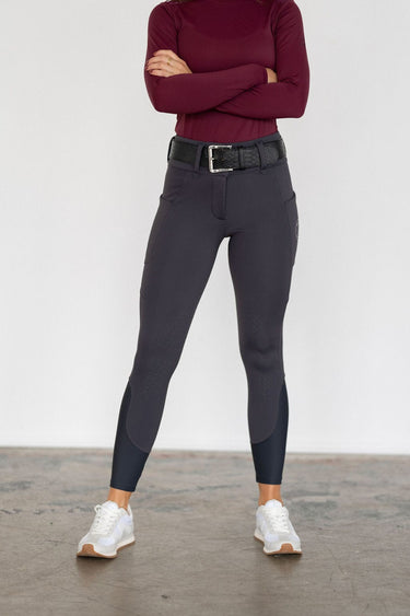 Heavyweight Zip Winter Breeches | Charcoal