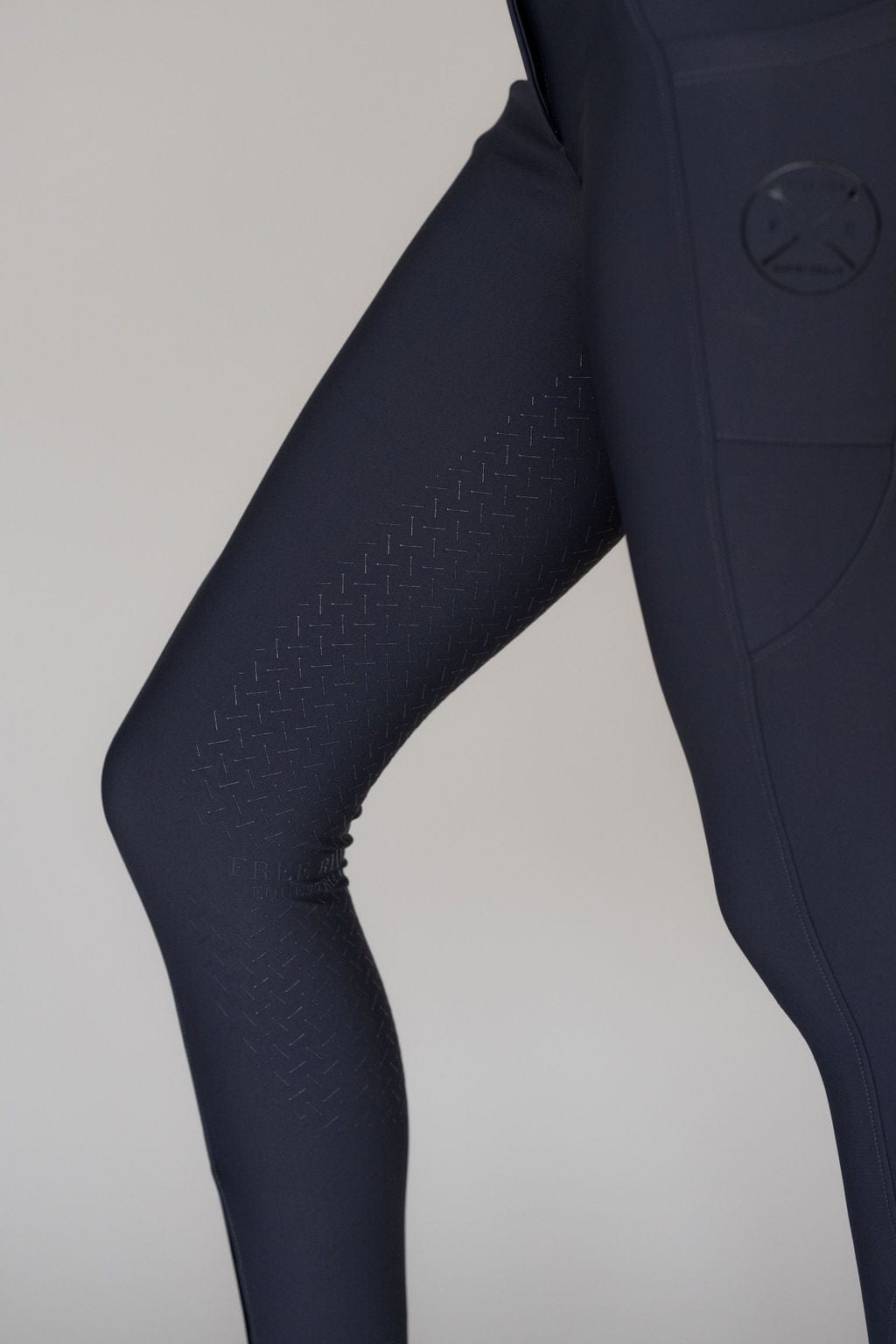 Charcoal Lux | Full seat or Knee Patch Breech (zip-up)