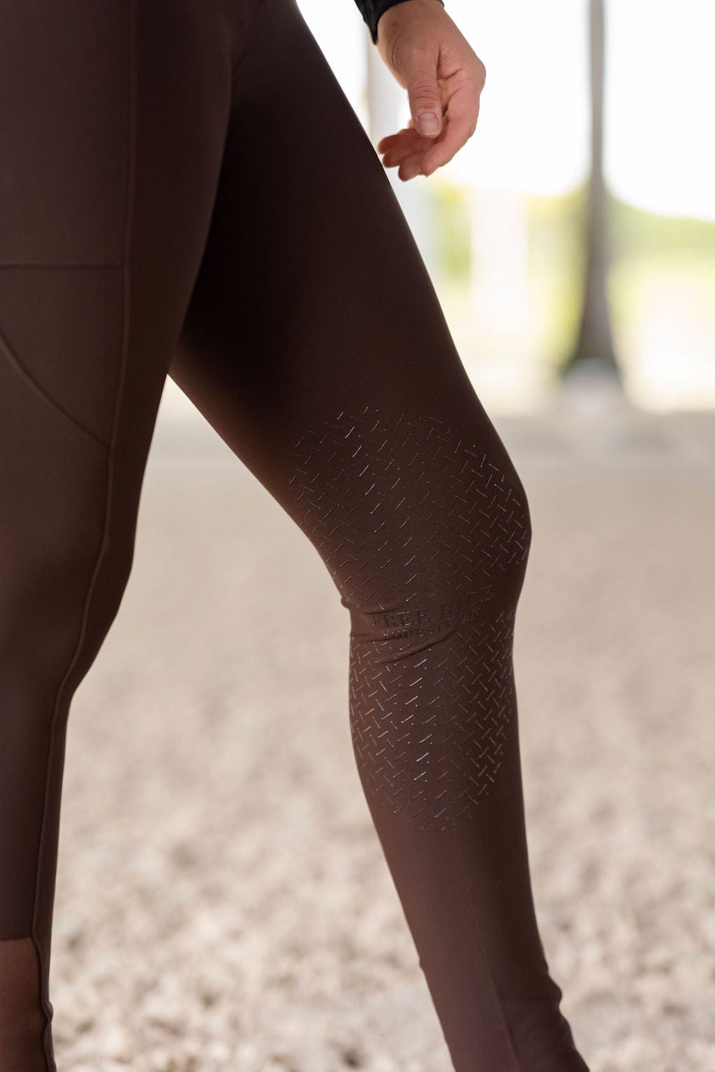 Limited Edition Mocha Lux | Full Seat or Knee Patch (zip-up)