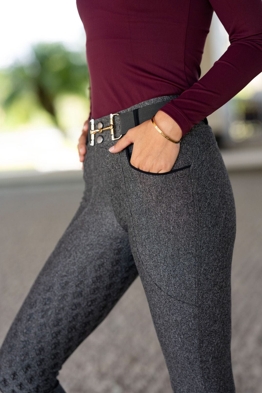 Dark Tweed Bondie Breeches LTD Ashlee Bond X FRE