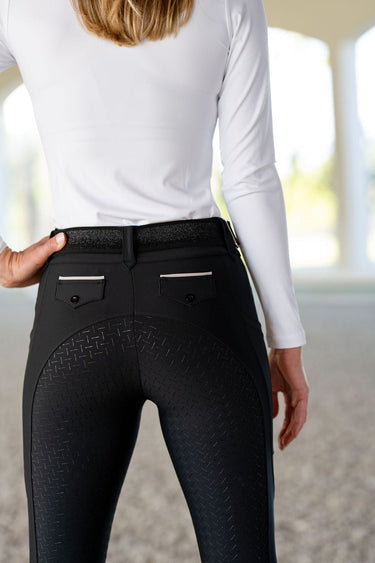 Lux Zip Breeches | Black