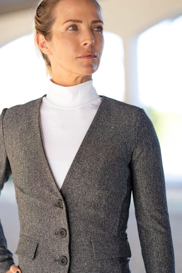 Tweed Hunt Coat by Ashlee Bond | Grey