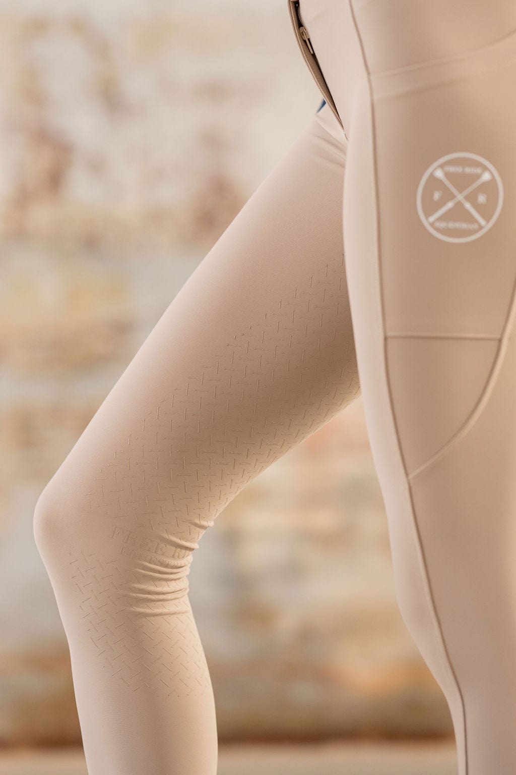 Beige Lux | Knee Patch or Full Seat (zip-up) FINAL SALE