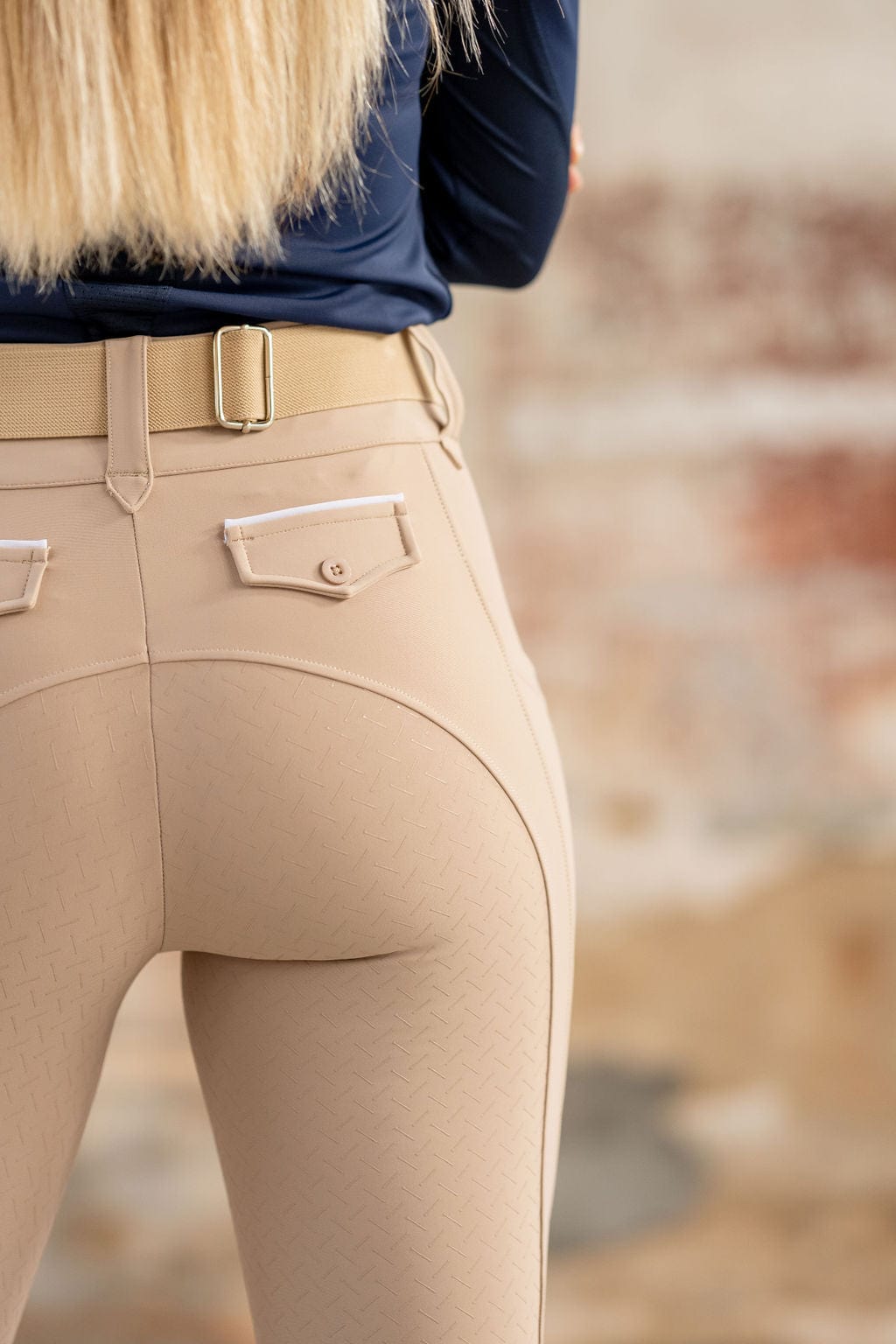 Beige Lux | Knee Patch or Full Seat (zip-up) FINAL SALE