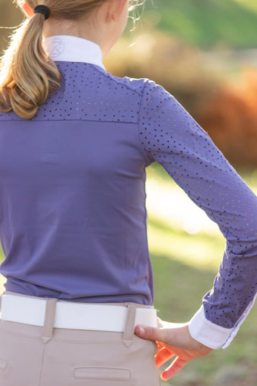 Amelia Show Shirt | Purple