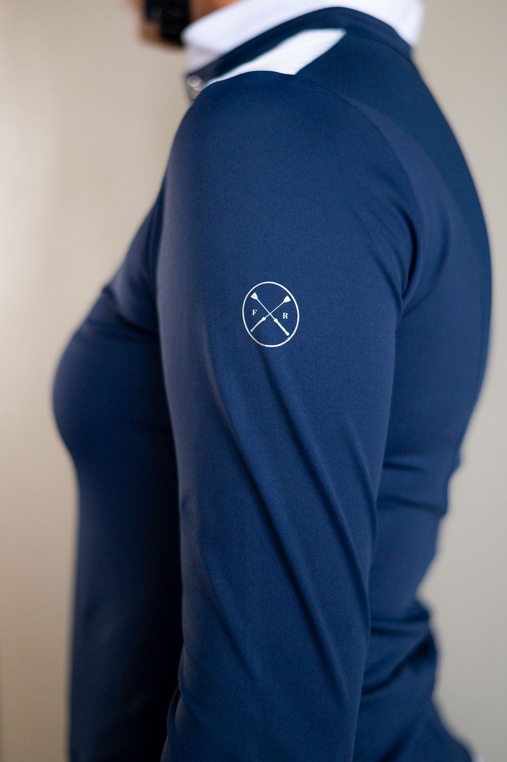 Devon Long Sleeve Competition Top Navy