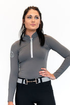 Bit Belt in Light Grey | Top Leather Belt For Women's 