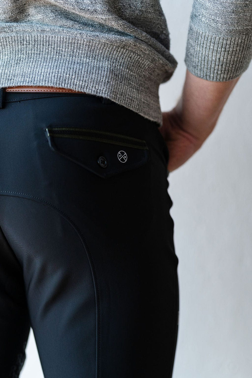 Men's Knee Patch Pro Breech in Black