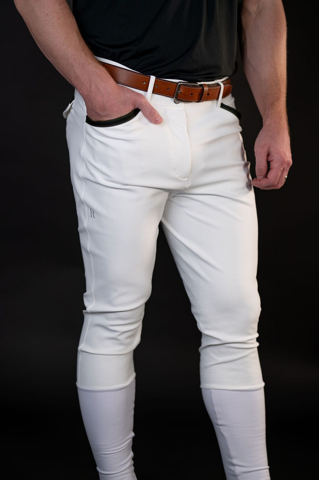 Men's Pro Breech White Full Seat (size 32-36 available)